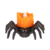 Halloween LED svetilka Pajek
