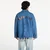 Jakna A.P.C. x Marc Jacobs UNISEX Jacket Stonewashed Indigo XXL