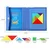 Magnetni tangram lesena igrača