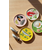 Komplet krožnikov &k amsterdam Plate de la mer set 4-pack