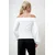 Trend Alacati Stili Ženska bluza dugih rukava Alc-X12948, Bela