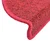 Prostirke za stepenice 15 kom 56x17x3 cm crvene poluokrugle