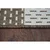 eoshop Preproga FLAT 48722/608 Dvobarvna - KREM rjava ( - Velikost: 200x290 cm)