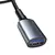 BASEUS CAFULE USB 3.0 MALE TO FEMALE CABLE 100CM DARK GREY (6953156214460)
