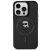 Originalen ovitek Karl Lagerfeld IML Ikonik MagSafe za iPhone 15 Pro Max - črn