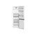 Whirlpool Kombinovani frižider whk 25364 w4e, Beli