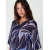 KOROSHI Bluza marine/kraljevo modra/bela