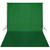 VIDAXL zeleno platno/ozadje za fotografiranje z ogrodjem 300xcm