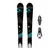 FISCHER Ženske skije- MY PROGRESSOR + VEZ RS9 GW BRAKE 78, Crne
