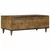 Vidaxl Klubska miza Rjava 100 x 54 x 40 cm Masiven les manga