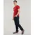 Tommy Hilfiger TOMMY LOGO TEE MW0MW11797 Rdeča