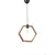 Opviq Luster Hexagon, 70cm30 cm