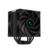 DeepCool CPU Cooler - AK400 ZERO DARK PLUS (28 dB; maks., 101,02 m3/h; 4-pinski, 4 toplotne cevi, 12 cm, PWM)