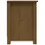Vidaxl TV omarica medeno rjava 103x36,5x52 cm trdna borovina