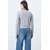Trend Alacati Stili Ženska bluza Alc-X14716, Svetlosiva