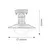 RABALUX Spoljno plafonsko svetlo oslo zlatno