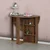 Hanah Home Sklopivi sto Middle 90x77x45cm Orah
