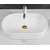 Ceramica Lux Umivaonik Lux Art CL330, 58x36.5x12 cm, Beli