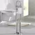 WC GARNITURA SA ČETKOM boja hroma metal