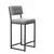 Hanah Home Barska stolica Retro, Siva