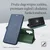 Teracell Maska za Xiaomi Redmi 14C/Redmi A4 Teracell Elegant Flip, Tamnoplava