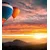 Fototapeta prelet balonov nad gorami - 245x270
