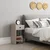 Hanah Home Noćni ormarić Sirius 32x61x30cm Krem