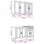 Kuhinjska jedinica PORTO 4 pcs Hrast sonoma Konstruirano drvo