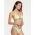 VIVID Bikini hlačke Mix&Match limona/črna/bela