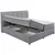 MID.YOU POSTELJA BOXSPRING 180 cm  x 200 cm , tekstil siva