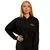 BeastPink Women‘s Bliss Zip-Up Sweatshirt Black