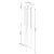 Sollux SL.1528 - Luster na sajli PASTELO 5xG9/8W/230V crvena