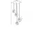 Opviq Luster 2616690, Sivi
