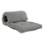 Siva futonska vzmetnica 70x200 cm Wrap Grey/Dark Grey – Karup Design