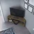Hanah home TV Komoda Karin Braon-Crna