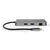 Nedis Nedis USB C adapter z več vrati HDMI RJ45 SD Micro SD USB C in USB A antracit