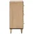 Vidaxl Stranska omarica 60x33x75 cm trden mangov les