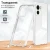 Hibridni ovitek Crystal Bumper z vgrajeno zaščito zadnje kamere za Motorola Edge 50 Ultra - metallic white