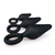 Anal Collection – Pointy Plug Set - Roza