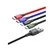 BASEUS Kabl Za Brzo Punjenje 4 u1 iP+Type-C+Micro 3.5A 1/2m crna