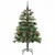 Umjetno božićno drvce S LED lampica Zelena 150 cm PVC i metal