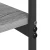 Konzolna stolica s policom Siva Sonoma 101 x 35 x 80,5 cm