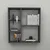 Hanah Home zidna polica Myra, 70,8 cm, antracit