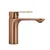 REA Drop Mešalnik za umivalnik Brush Copper low
