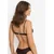 LSCN by LASCANA Bikini zgornji del  temno rjava