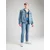 LEVIS  Kavbojke 511 SLIM moder denim