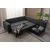 ATELIER DEL SOFA Ugaona garnitura West Right Anthracite