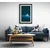 Plakat s paspartujem čarobno nebo - 40x60 silver