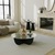 HANAH HOME Sto za dnevnu sobu Lily Black