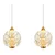 Globo 16047-4H - LED luster na sajli VIRINA LED/32W/230V 3000K zlatna